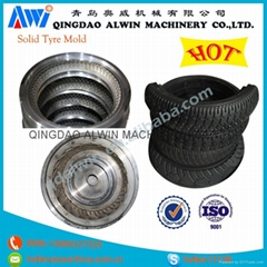 Small Steel Solid Tyre Mould from