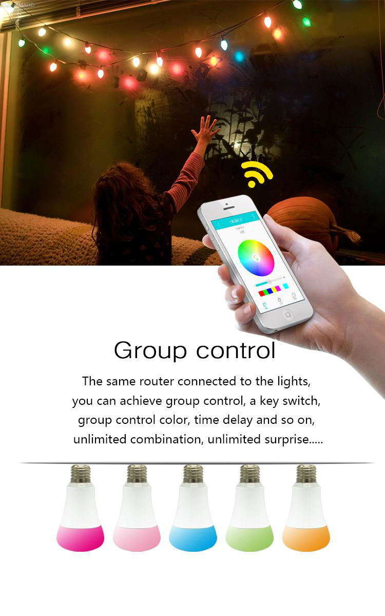 WI-FI Smart LED Bulb 3