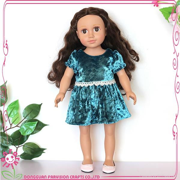 Kawaii plastic baby doll for kids wholesale 18 inch dolls  2