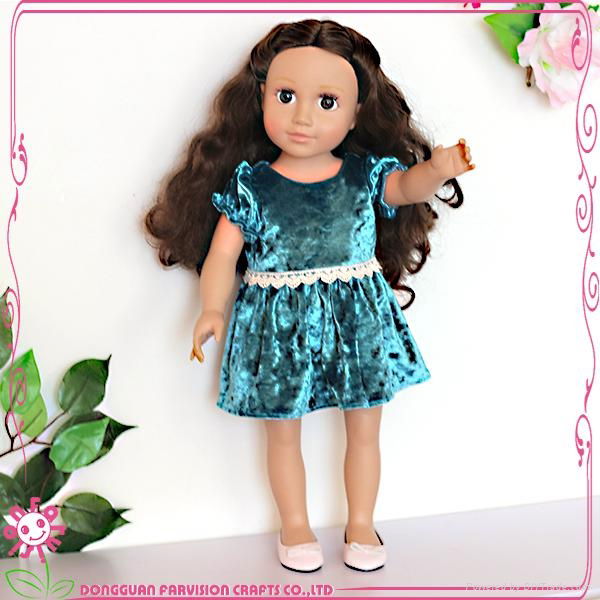 Kawaii plastic baby doll for kids wholesale 18 inch dolls  3