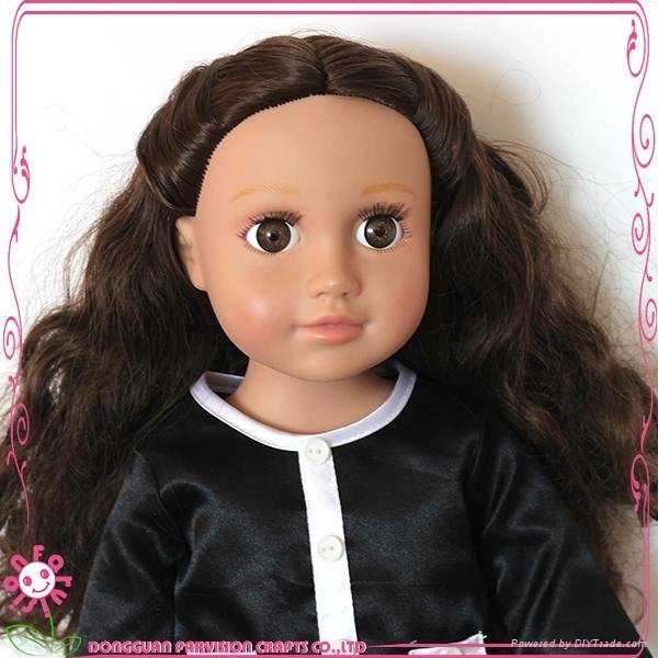 Doll With Pet Farvision Girl OEM 18 inch vinyl dolls  4