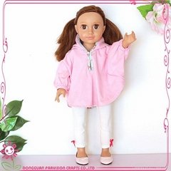 Matching girl vinyl doll custom mini doll