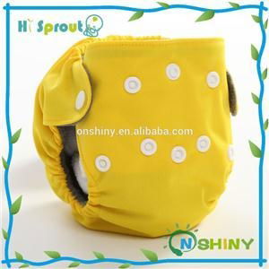 Solid Color All In One Cloth Diaper