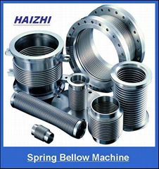spring precision metal bellow expansion joint forming machine