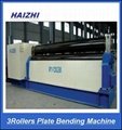 3rollers plate rolling bending machine