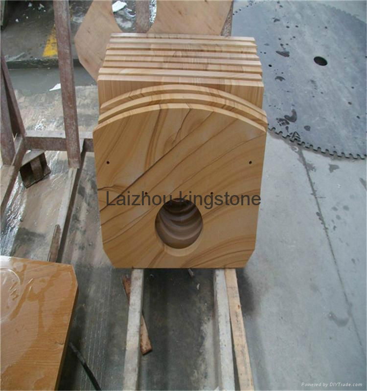 China  stone tile sandstone tile yellow sandstone tile 3