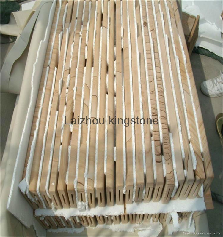 China  stone tile sandstone tile yellow sandstone tile