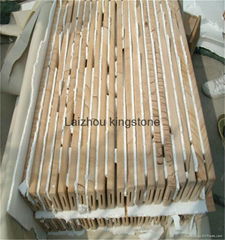 China  stone tile sandstone tile yellow