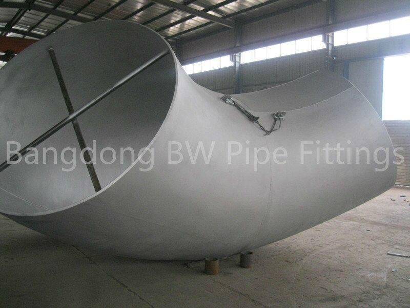 alloy steel large diameter long radius elbows 3