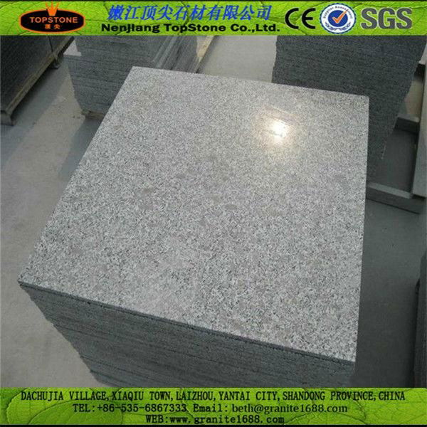 China  Polished G341 Grey Granite Floor Tiles