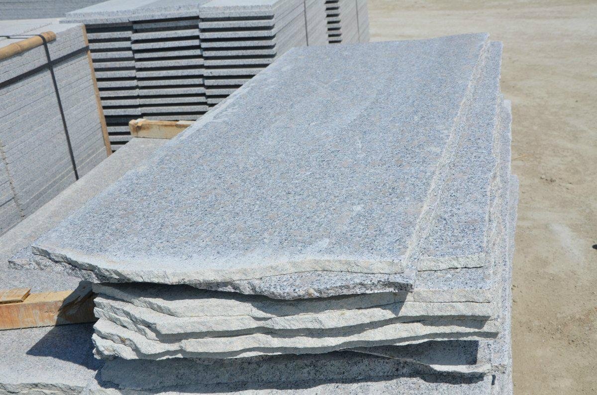 China  Polished G341 Grey Granite Floor Tiles 5