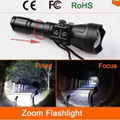 Odepro B158 zoom flashlight XM-L2 T6 led