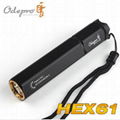 Odepro portable outdoor cycling led flashlight