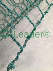 Hexagonal Mesh PVC coated Gabion basket