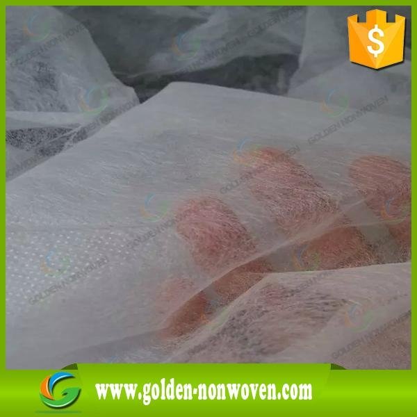 factory price polypropylene non woven fabric material for shoes cover 3