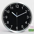 silver wall clock 1