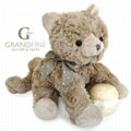 high quality new soft stuffed cat EN71