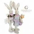 linen & cotton Bunny boy & girl soft