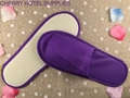 Close toe pull plush material hotel bathroom slippers 5