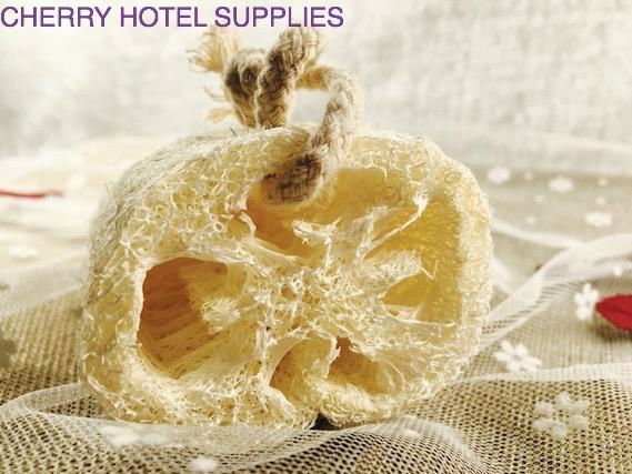 Custom wholesale Disposable Hotel shower loofah 3