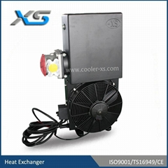 Aluminum Oil Cooler for Liebherr Concrete Mixer 