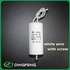 many type of cbb series capacitor cbb60 motor run capacitor-wire 