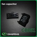ceiling fan capacitor cbb61 450v 1.5uf motor run capacitor