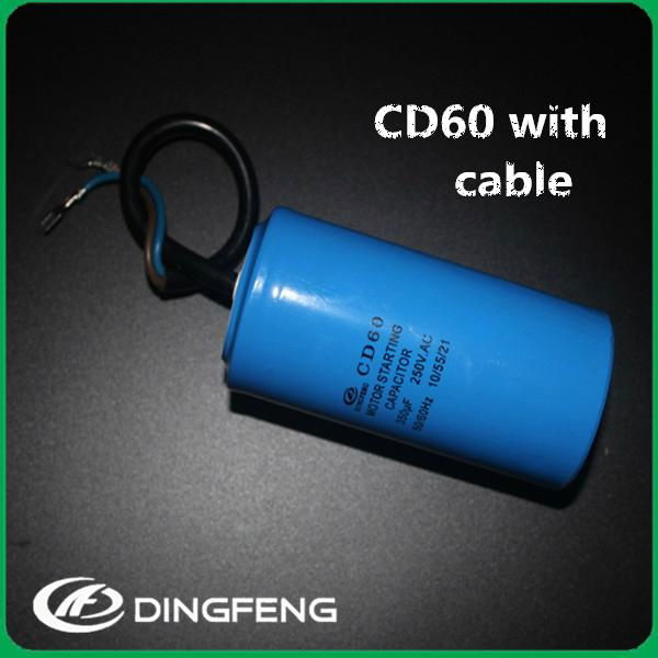 aluminum electrolytic capacitors manufacturer CD60 start capacitor 