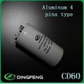 connection starting capacitor cd60b