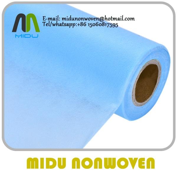 100% SMS Nonwoven Fabric smms Spunbond PP Non Woven Fabric 2
