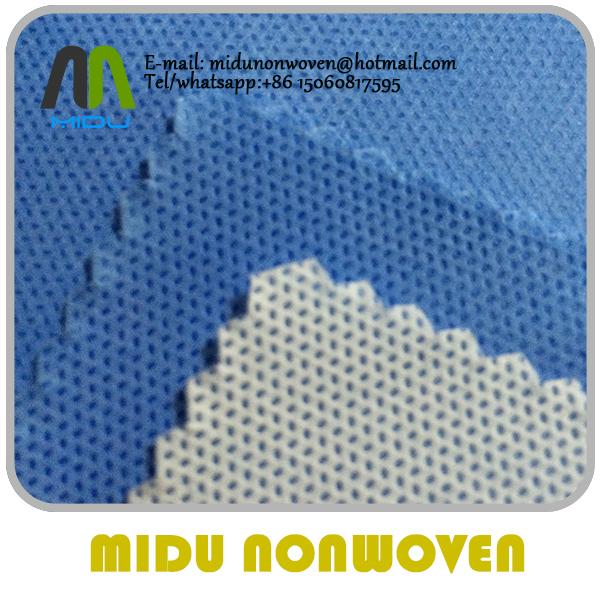 100% SMS Nonwoven Fabric smms Spunbond PP Non Woven Fabric