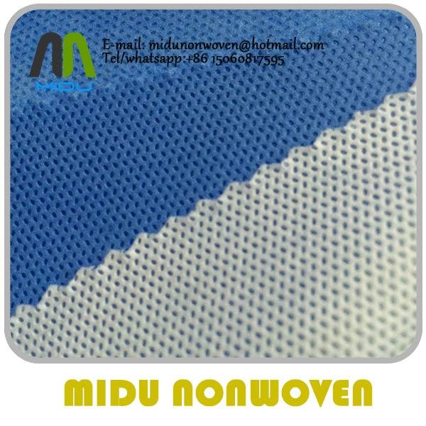 100% SMS Nonwoven Fabric smms Spunbond PP Non Woven Fabric 4