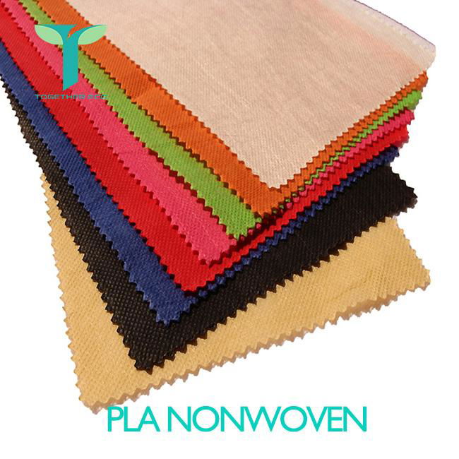 100% corn fiber compostable PLA spunbond non-woven fabric for bag