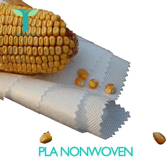100% corn fiber compostable PLA spunbond non-woven fabric for bag 3