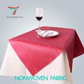 50g tnt table cover PP spunbond nonwoven fabric table cloth  2