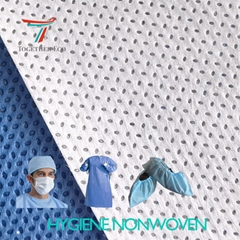 supply SMMS PLA Spunbond Non Woven Fabric surgical gown SSS SMS Nonwoven Fabric