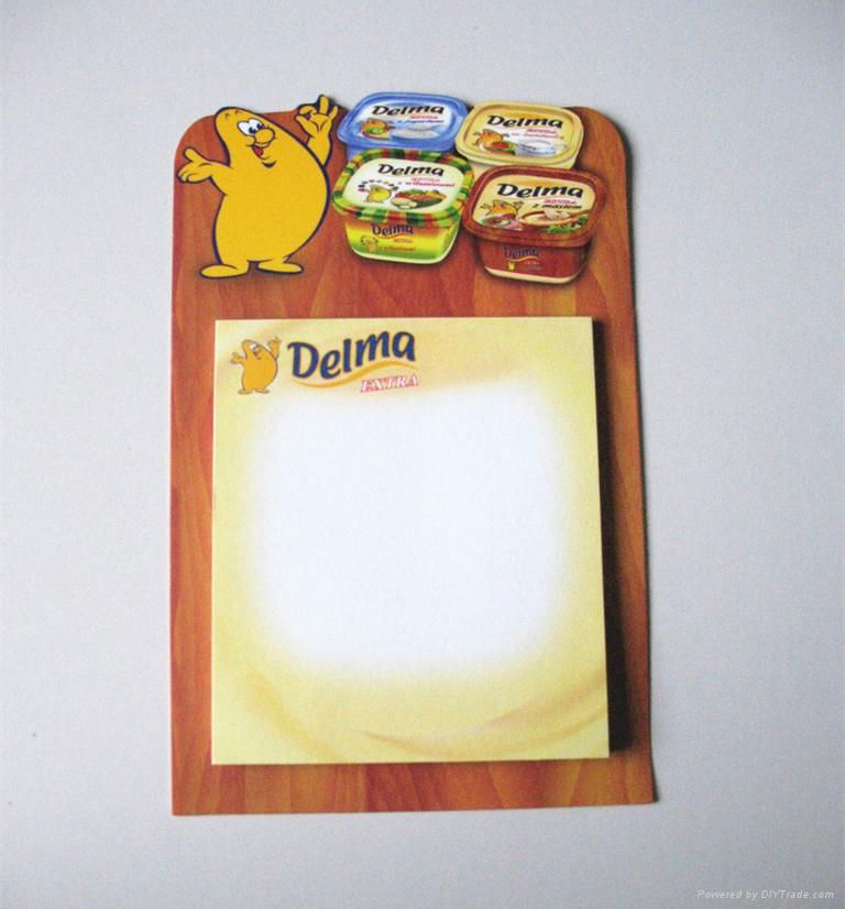 Factory price classical fridge magnet with notepad 2