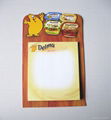 Factory price classical fridge magnet with notepad 2