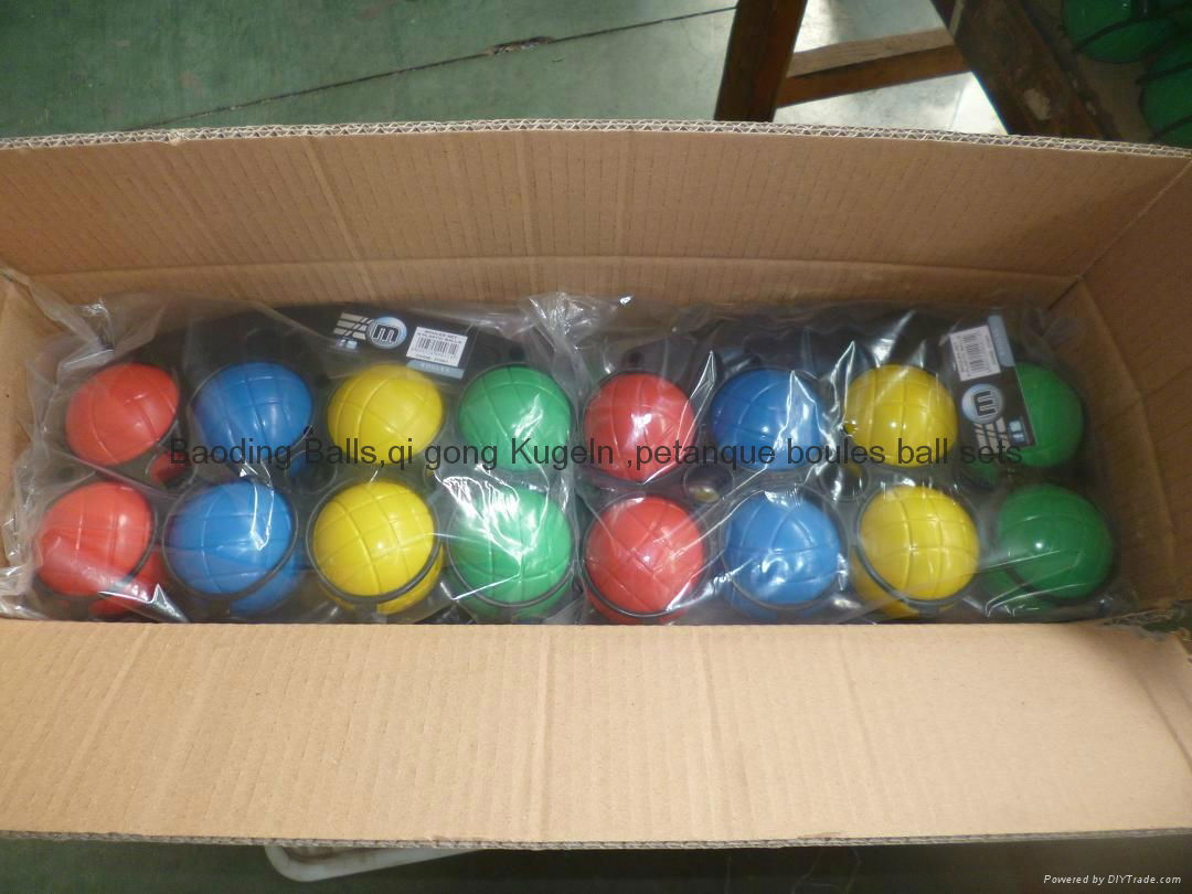 sell plastic soft bocce sets boule sets boccia ball 3