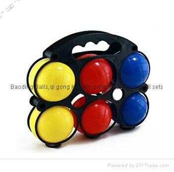 sell plastic soft bocce sets boule sets boccia ball