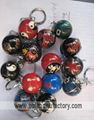 sell 25mm size key chain qi gong kugeln