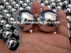 Supply Chinese metal chiming baoding balls for hand exercise 