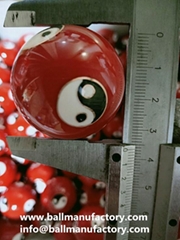 Metal cloisonne Qigong balls baoding balls with chiming 