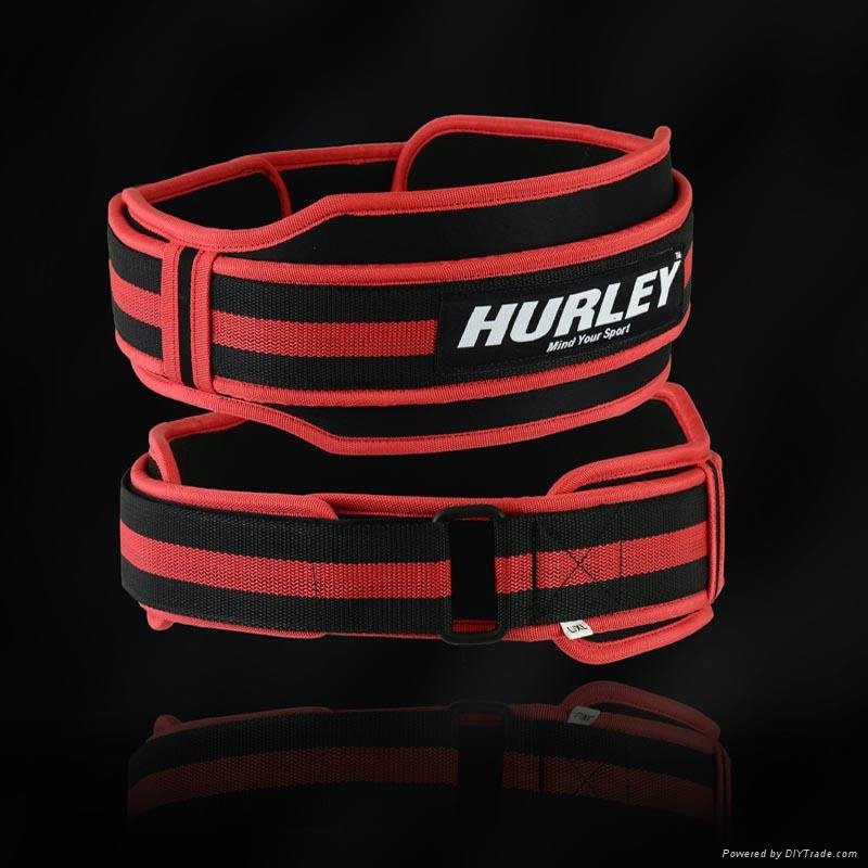 Hurley Weight Lifting Double Support Brace Belt