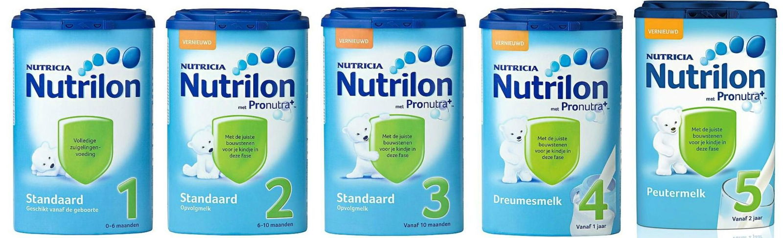 Nutrilon Baby Powder stages 1-5