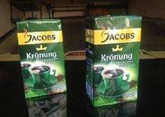 Jacobs Kronung Ground coffee 250g and 500g