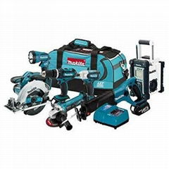 Makita LXT702 18-Volt LXT Lithium-Ion Cordless 7-Piece Combo Kit w/ Radio 