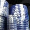 Double-Ribbed Clear PVC Strip Door Curtain 1