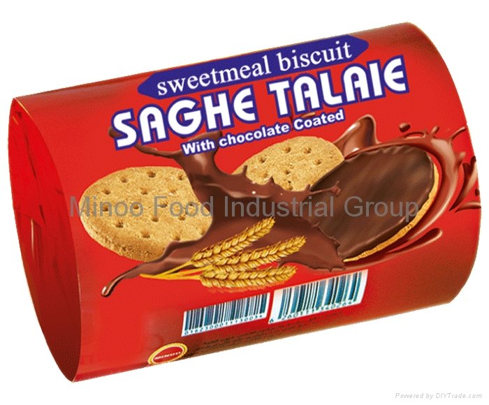 Sweetmeal Biscuit with Chocolate coated  2