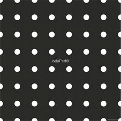 Perforated HDF Panel one side black 5/15G